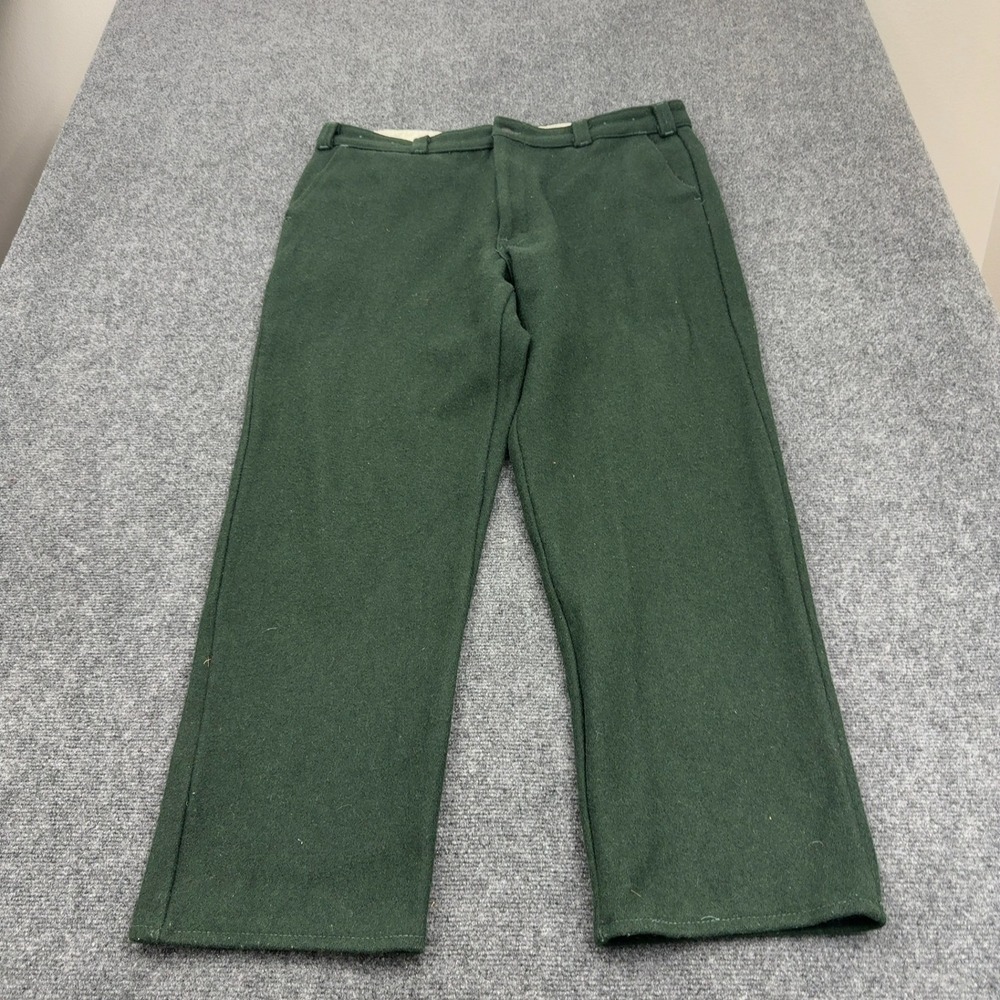 Vintage Codet Pants Mens 42 Green Wool Hunting Outdoor Workwear Heritage Style
